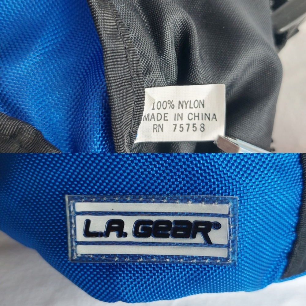 L.A. Gear Unisex Waist Fanny Pack Crossbody Bag Cobalt Royal Blue Adjustable - Picture 16 of 16